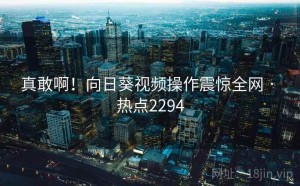 真敢啊！向日葵视频操作震惊全网 · 热点2294